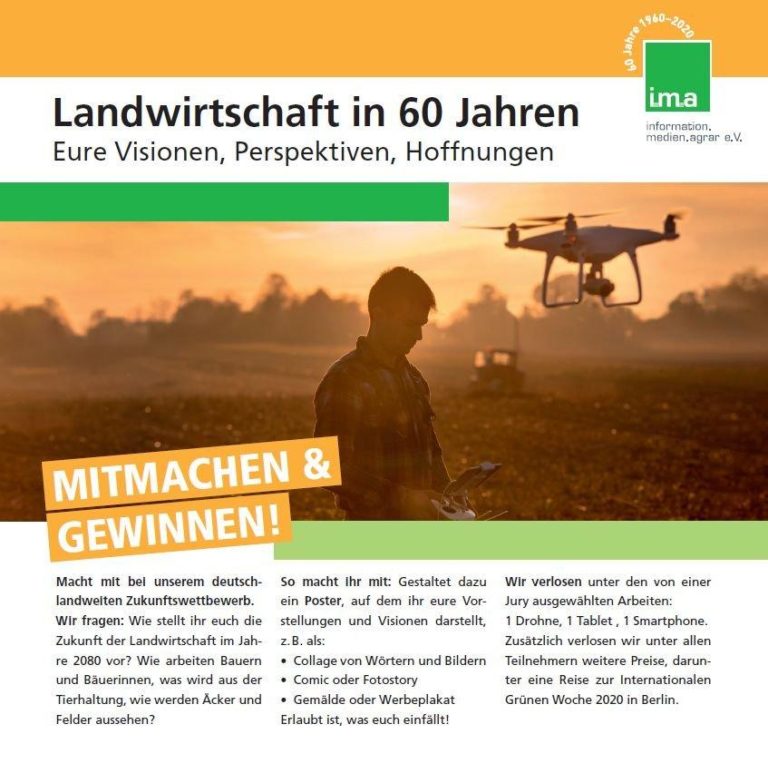 Wettbewerb: Wie sieht die Landwirtschaft in 60 Jahren aus? - Presse Control